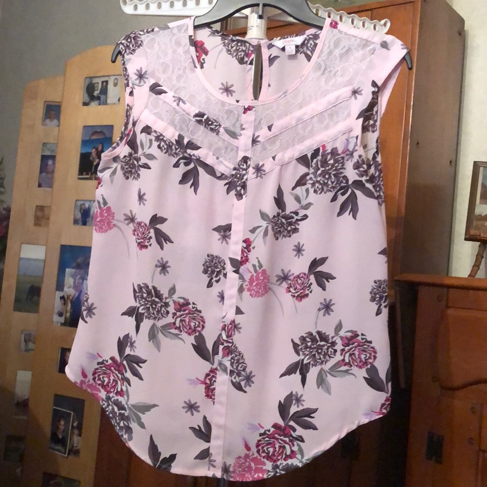 Candies sleeveless dress shirt